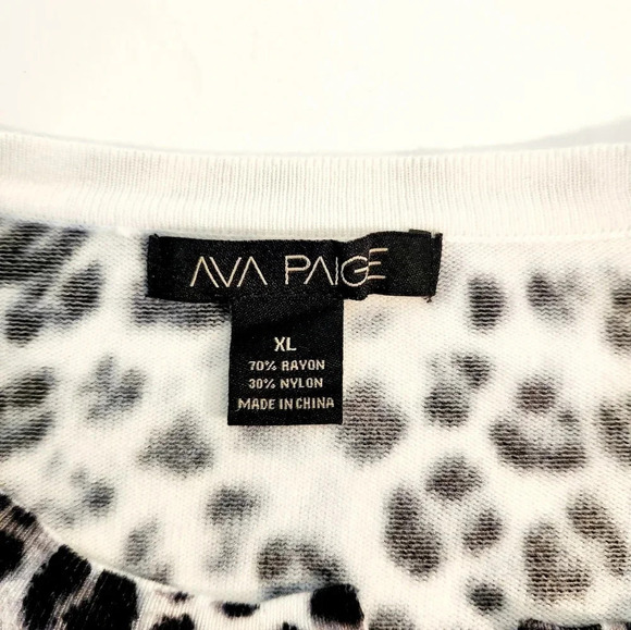 Ava Paige Women’s Size XL Animal Print Button Down Long Sleeve Cardigan … - Picture 8 of 9